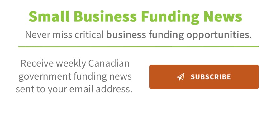 Canadian Small Business Funding Newsletter