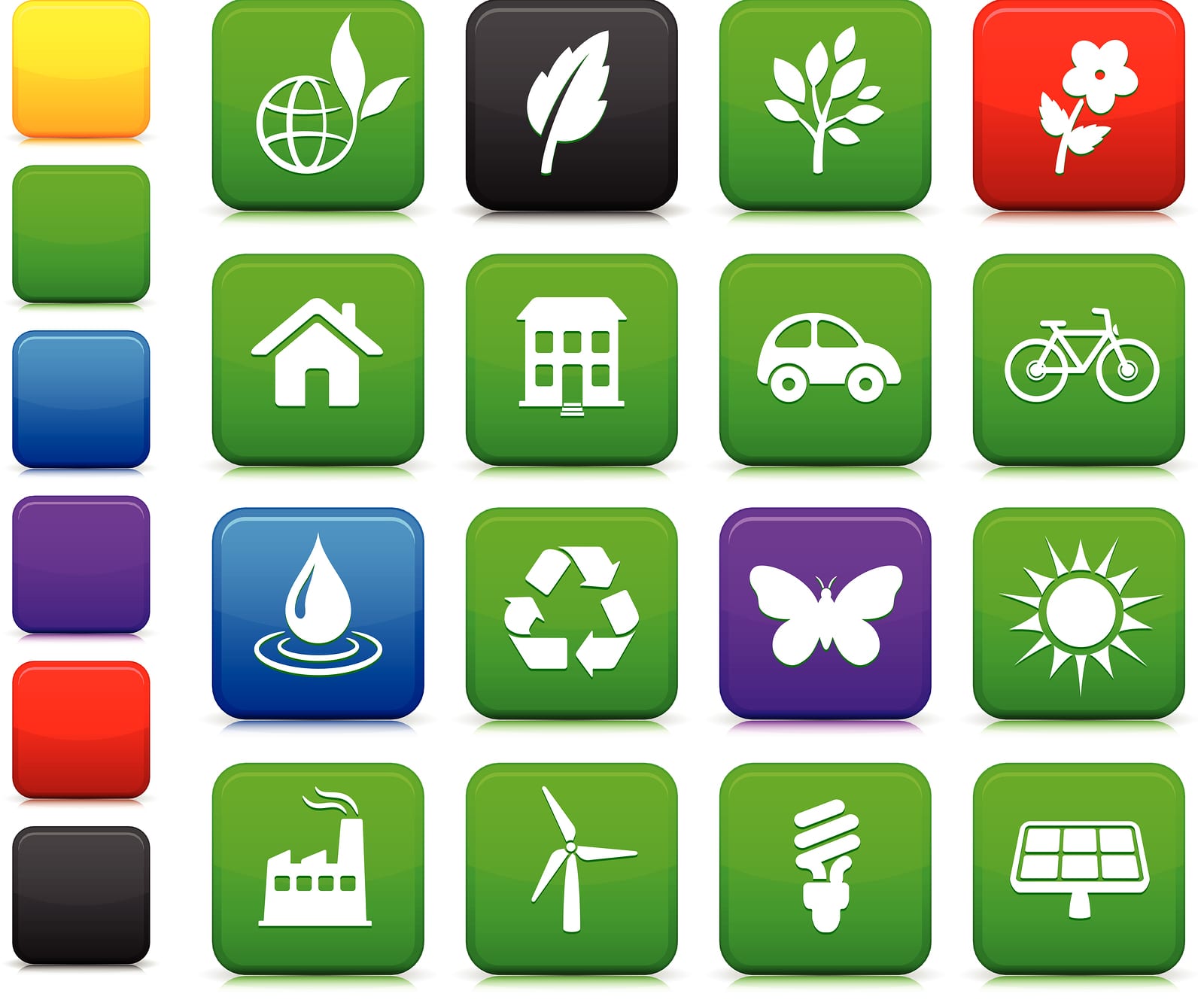 bigstock-Environment-Elements-Icon-Set-7019234