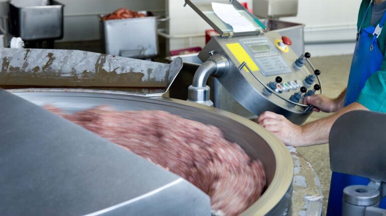 Production Of Minced Meat